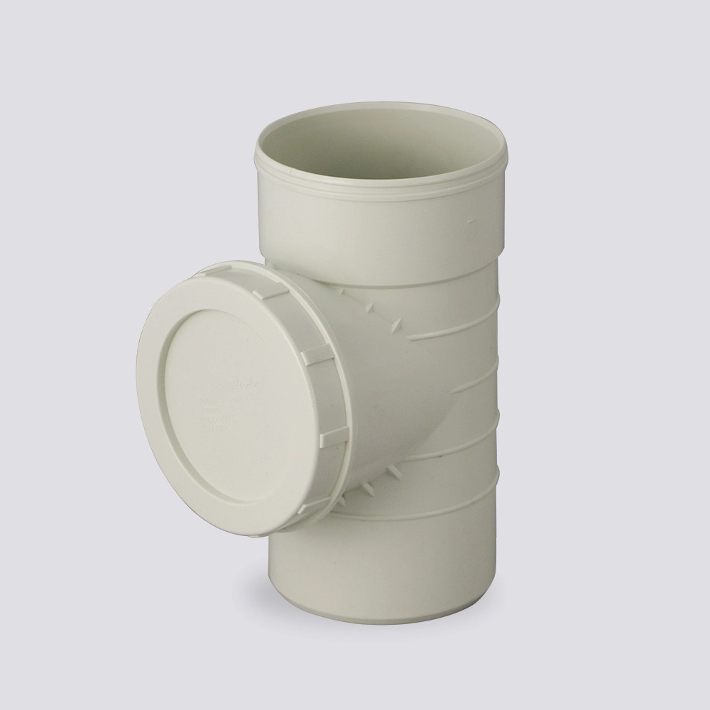 U-PVC سه راه دریچه بازدید - Giti Pasand